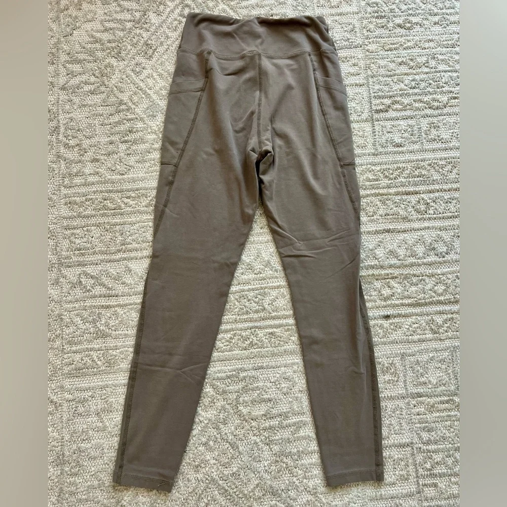 Mate the Label Organic Stretch Pocket Legging Medium Pebble - Picture 7 of 12